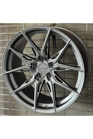 5 112 19 8.5-9.5 Et35 Ch73.1 Ön Arka Gun Metal Arceo Marseille Jant