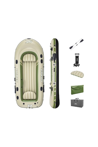 Bestway 65156 Voyager X4 Şişme Bot Set