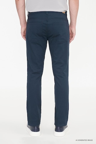 Ac&Co / Altınyıldız Classics Slim Fit Dar Kesim Pamuklu Esnek Chino Erkek Pantolon - Lacivert