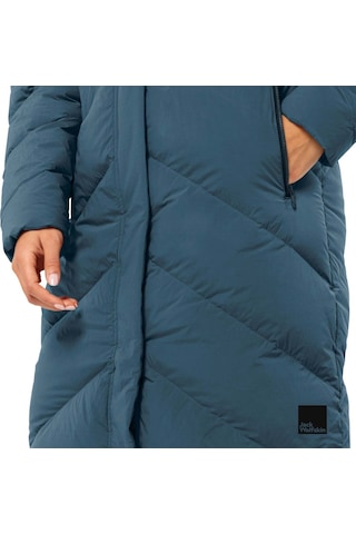 Jack Wolfskın Jack Wolfskin Marienplatz Coat Rds Kadın Mavi Outdoor Ceketi C0539 İndigo