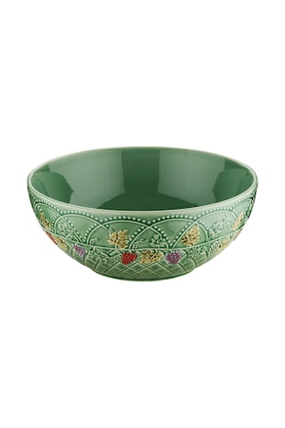 Lucky Art Vinea Seramik Yeşil Salata Kasesi 26 Cm Lygd 018 Çok renkli