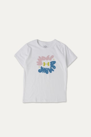 Under Armour Kız Çocuk Tişört 1389765-100 BEYAZ