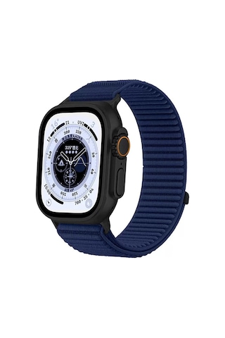 Watch 44/45/46/49 Mm Uyumlu Pro Cırt Cırtlı Spor Loop Saat Kordonu