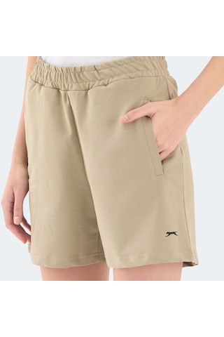 Slazenger RAMLAH I Kadın Cepli Bej Şort
