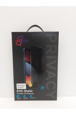 Bykz Apple Uyumlu iPhone 14 Plus Anti-static 9d Parlak Hayalet Ekran Koruyucu