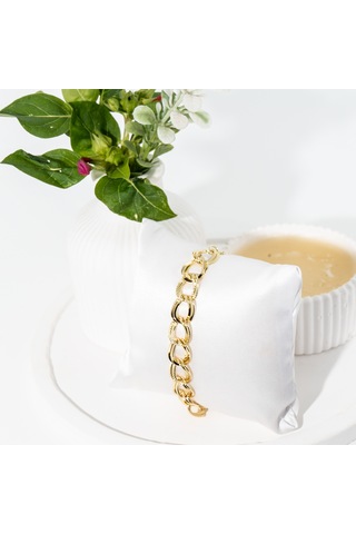 Biem Samanyolu Model Çelik Bileklik Gold/gümüş