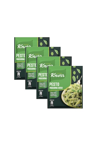 Knorr Pesto Makarna Sosu 50 Gr X 4 Adet