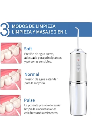Shineyee Evde Kullanım İçin Taşınabilir Diş Temizleme Cihazı - 4 Nozullu Şarjlı Ağız Bakım Seti