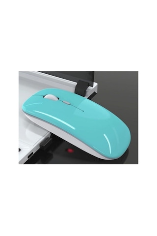 Şarjlı Kablosuz Mouse Sessiz 2.4 Ghz Usb Wireless 800-1200-1600 Ayarlanabilir Dpi Led Işıklı Slient Diğer
