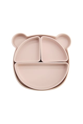 Jianfan Silikon Vakumlu Bebek Mama Tabağı Taşını'dır Kaymaz Yemek Kabı Pembe Diğer