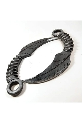 Hayatvesanat Lucifer'den El Yapımı Mazikeen'in Bıçak Hançerleri / 2 Adet (Siyah & Gri)