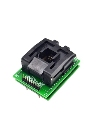 Tqfp44 Qfp44 - Dıp40 600 Mil Programlama Adaptör Atmel Avr
