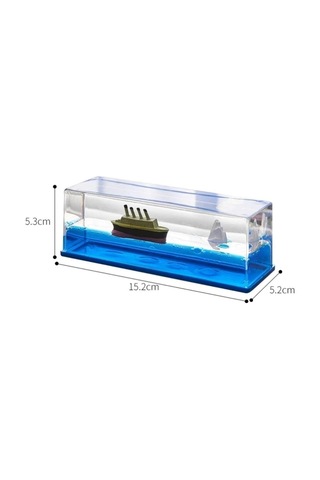 Büro Ev Ofis Dekoru İçin Hediyelik Batmaz Aşk Gemisi