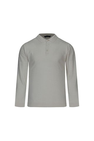 Hatemoğlu Taş Regular Fit Polo Yaka Yünlü Kazak 2982364 Taş
