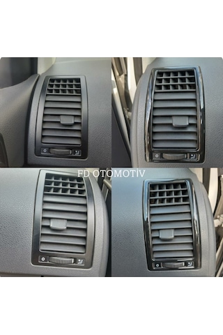 Volkswagen Polo 2001 / 2009 Parlak Siyah Full Set Kaplama / Torpido Konsol Maun Kaplama