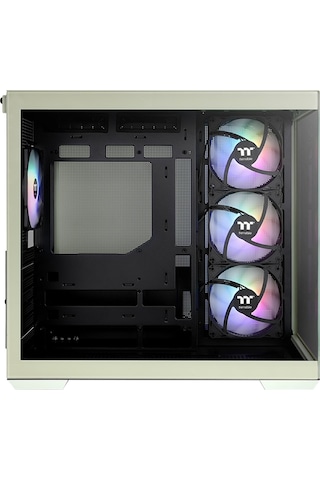 Thermaltake View 380 850w 80+ Gold Argb Usb 3.2 Matcha Green Atx Mid Tower Kasa Ca-3z2-85mewe-00