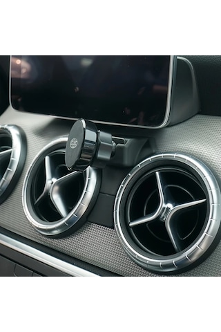 Motion003 Yeni Manyetik Araba Telefon Tutucu Hava Cikisi Gps Tutucu Yercekimi Klipsi Mercedes Gla X156 Cla C177 İcin Uygun