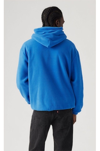 Levi's Bb Tab Polar Fleece Hdy Lapis Blue Erkek Sweatshirts A9454-0000-5052 Saks Mavisi