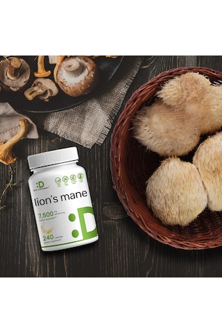Deal Supplement Lions Mane Mushroom Supplement, 7500mg Per Se