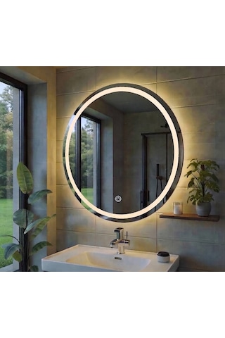 Mirroir Dokunmatik Ledli Banyo Aynası 80 cm (Fiş Dahil Değildir)