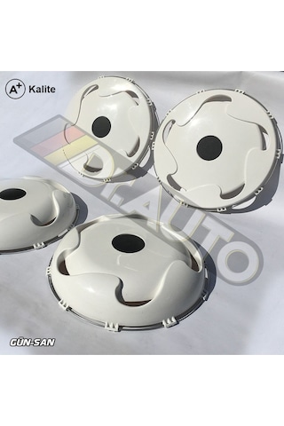 19.5 İnç Düz Model Fırfırlı Jant Kapağı 4'lü Takım