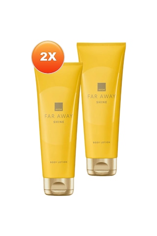 Avon Far Away Shine Vücut Losyonu 2 x 125 ML