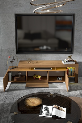 Luma Led Işıklı Tv Ünitesi Matisse