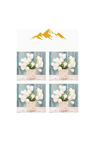 Dijital Baskılı Yumuşak Dokulu 4 Lü Kırlent Kılıfı Takımı 43x43 Cm Krl0083 Renkli