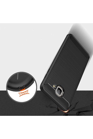 Samsung Uyumlu Galaxy J4 Plus Kılıf Zore Room Silikon Kapak Gri