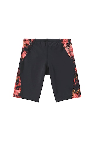 Tyr Durafast Elite Jammer Erkek Çocuk Mayo - Radiant Flare Kırmızı - Siyah