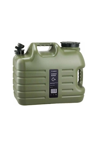 Madfox Galon Air Pe Musluklu Su Bidonu 24 Litre Mz Yeşil