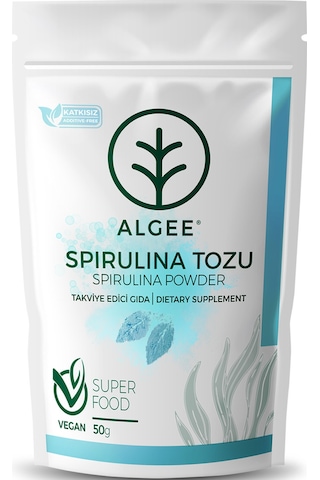 Algee Spirulina Toz 50 G
