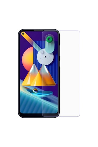 ErkMobile Samsung Uyumlu Galaxy M11 Kırılmaz Ekran Koruyucu Temperli Cam