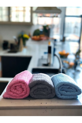 Technow Misclean Mikrofiber Mutfak Temizlik Bezi 40 40 Cm 3 Renk