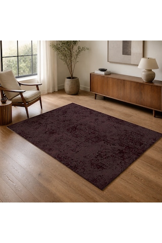 Kartela Halı Sina Halı Jüt Taban Dokuma Halı Bordo - 200 X 300 Cm