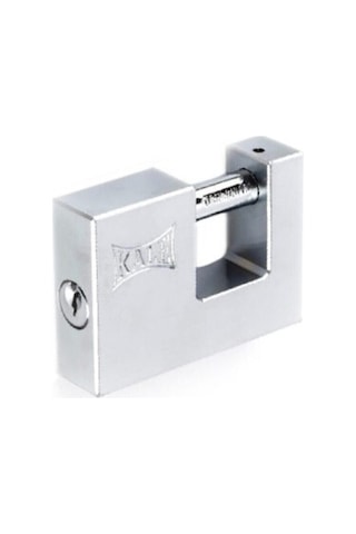 Kd001/50/180 Yatay Çelik Sürgülü Asma Kilit 80mm
