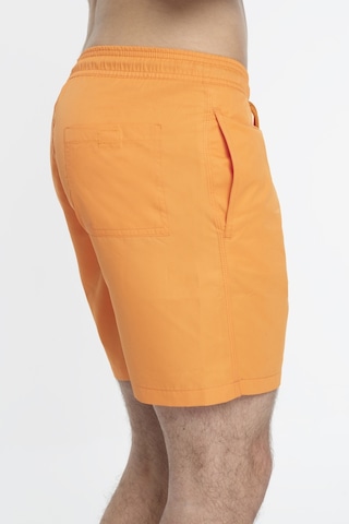 Regular Fit Erkek Deniz Şortu Turuncu