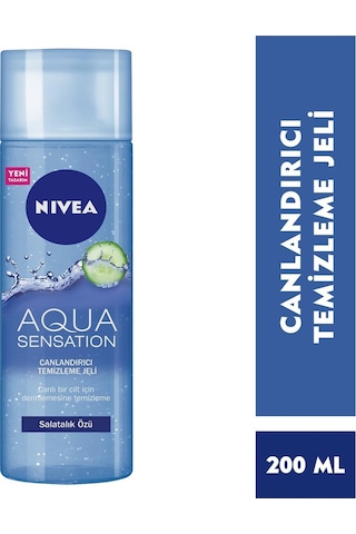 Nivea Aqua Sensation Canlandırıcı Yüz Temizleme Jeli 200 ML