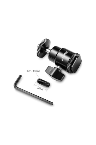 SmallRig Metal Top Kafa 1/4 ''Dişli Adaptör 761
