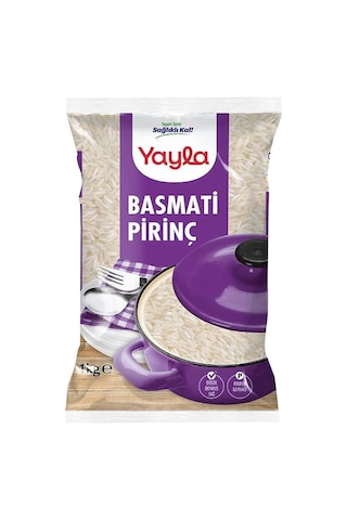 Yayla Basmati Pirinç 1 Kg 3 Lü