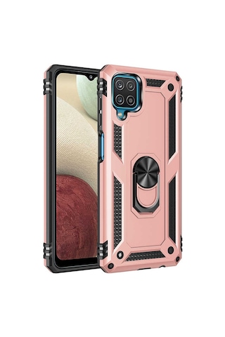 Zore Galaxy Uyumlu M22 Kılıf Msra Vega Kapak - Rose Gold Rose Gold