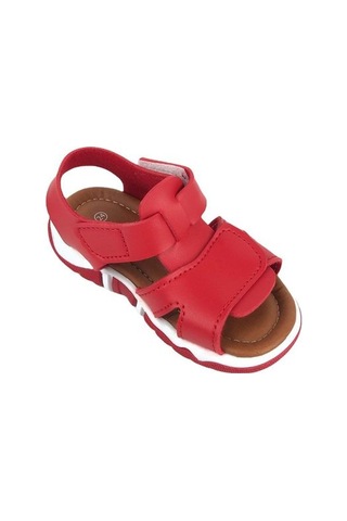 Haki Bantlı Unisex Çocuk Sandalet 001