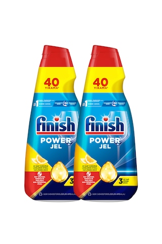 Finish Bulaşık Makinesi Deterjanı Jel Limon 1 L x 2
