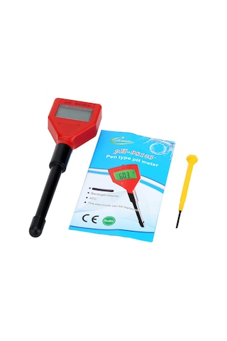 Springsun Suyun Ph Seviyesini Ölçmek İçin Profesyonel Kaliteli Ph Metre - Akvaryum, Havuz Ve Çevre Suyu İçin Uygun - Pil Dahil Değil