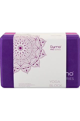 Gymo Pro Series 2 Renk Yoga Blok Mor X Pembe
