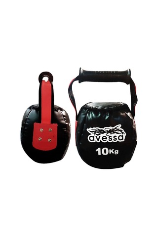 Premium Salon Kuvvet Vücut Deri Kettle Bell 10 Kg