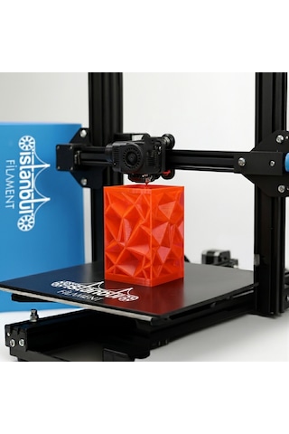 3d Baskı Pla+ Filament Neon Kırmızı 1 Kg Ø 1,75mm 0,05 Mm Bambu Lab Uyumlu 1.75mm
