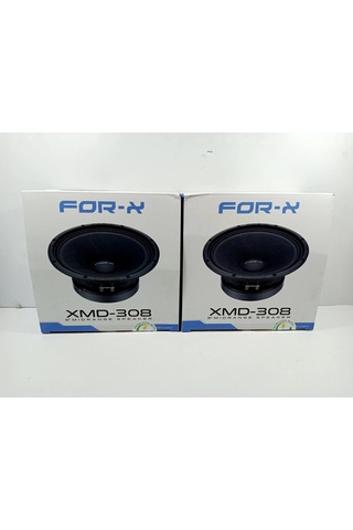 For-x 20cm Midrange For-x 500w 250rms Midrange Hoparlör For-x Xmd-308 Prof Midrange