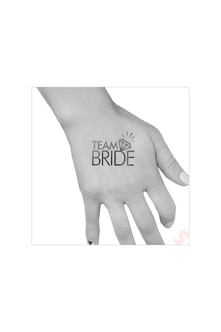 Bride Geçici Dövme, 10 Adet - Gümüş