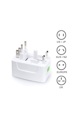 Universal Priz Fiş Çevirici Dönüştürücü Adaptör Tüm Ülkeler